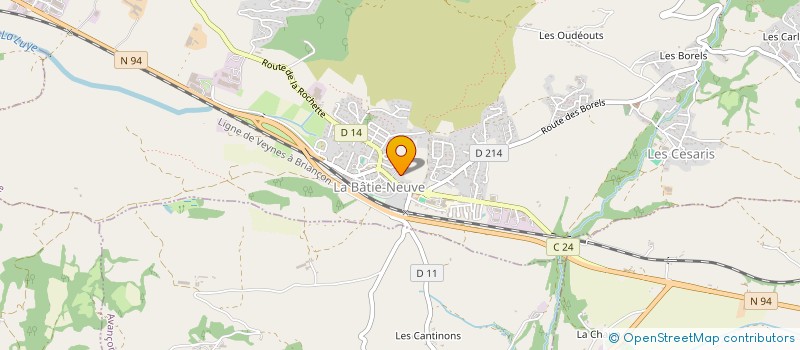 localisation de l'entreprise ASA D ASPERSION DE PRA PERIER  PRUNIERES