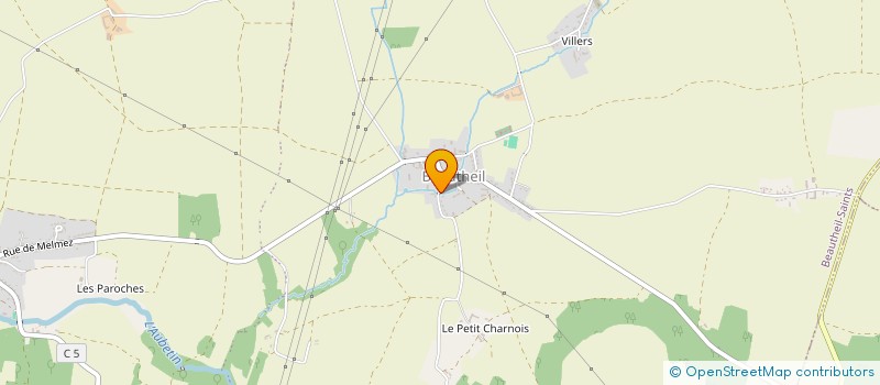 localisation de l'entreprise ASA DE AULNOY BOISSY JOUARRE  BEAUTHEIL-SAINTS