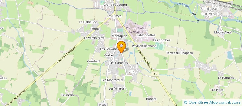 localisation de l'entreprise ASA DE BEY à BEY