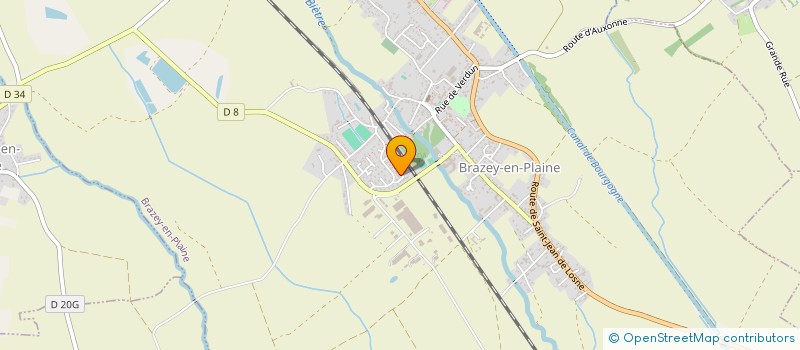 localisation de l'entreprise ASA DE BRAZEY-EN-PLAINE à BRAZEY-EN-PLAINE
