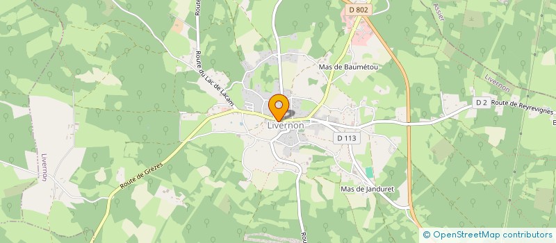 localisation de l'entreprise ASA DE BRENGUES à BRENGUES