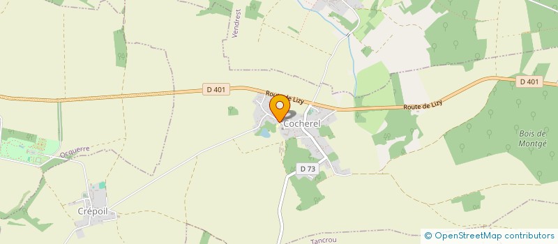 localisation de l'entreprise ASA DE COCHEREL  COCHEREL