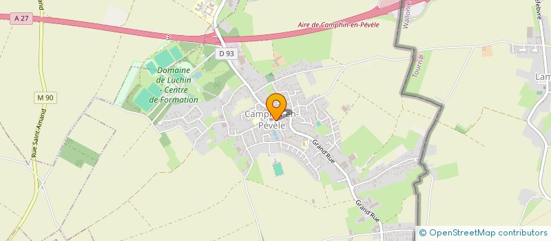 localisation de l'entreprise ASA DE DRAINAGE DE CAMPHIN-EN-PEVELE à CAMPHIN-EN-PEVELE