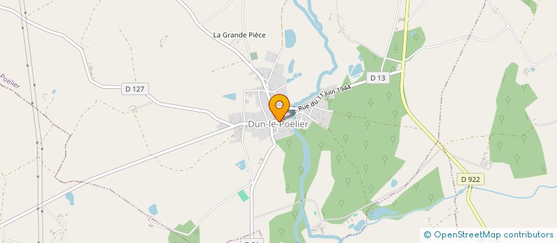localisation de l'entreprise ASA DE DRAINAGE DU CANTON à DUN-LE-POELIER