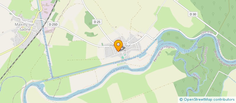 localisation de l'entreprise ASA DE LA LIANNE à PERRIGNY SUR L'OGNON