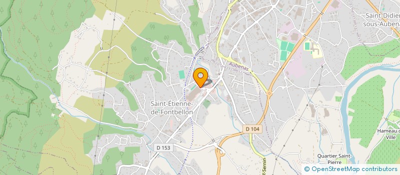 localisation de l'entreprise ASA DE LA VALLEE DU LIOPOUX  SAINT-ETIENNE-DE-BOULOGNE