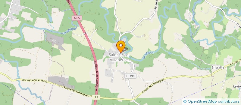 localisation de l'entreprise ASA DE LE FRECHE ST VIDOU  LE FRECHE