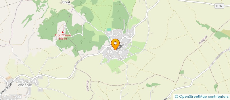 localisation de l'entreprise ASA DE LEMBRONNET  SOLIGNAT