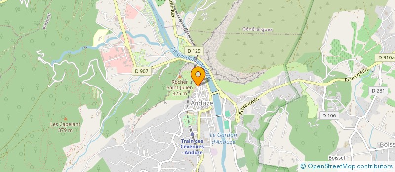localisation de l'entreprise ASA DE PALLIERES à THOIRAS
