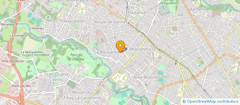 localisation de l'entreprise ASA DE PROPRIET AV BAUDELAIRE ET NOAILLE  SAINT-HERBLAIN