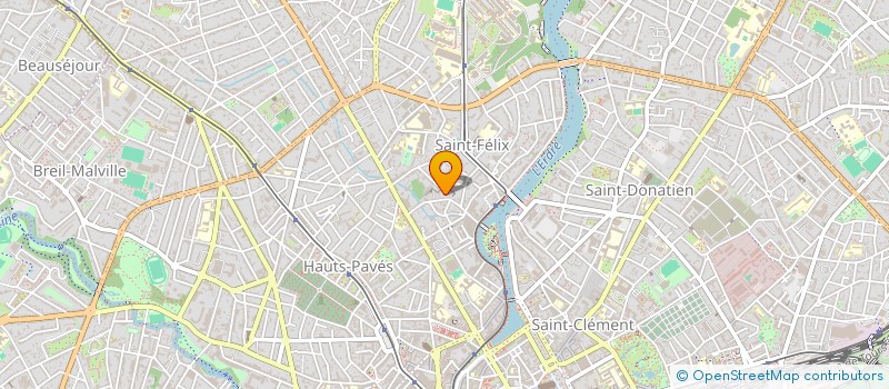 localisation de l'entreprise ASA DE PROPRIETAIRES DE L AVENUE JANY  NANTES