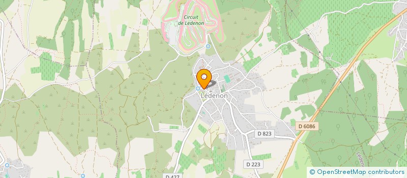 localisation de l'entreprise ASA DE PROTECTION DES RIVES DU GARDON à SERNHAC