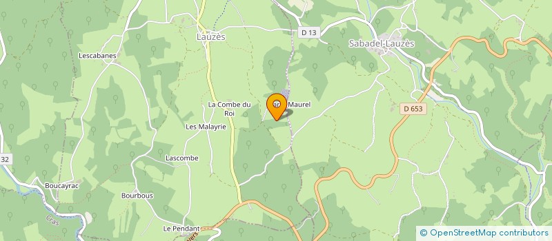 localisation de l'entreprise ASA DE REMISE EN VALEUR DES CAUSSES à LAUZES