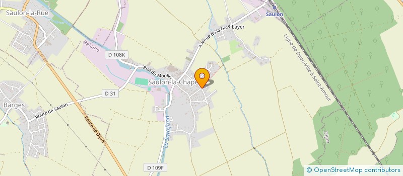localisation de l'entreprise ASA DE SAULON-LA-CHAPELLE  SAULON-LA-CHAPELLE