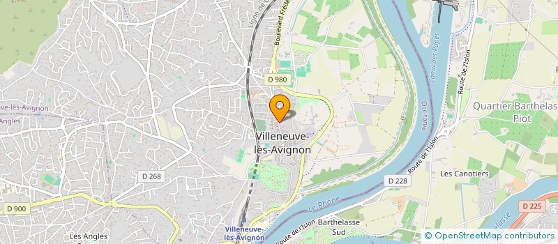 localisation de l'entreprise ASA DE SEGONNAUX à VILLENEUVE-LES-AVIGNON