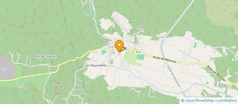 localisation de l'entreprise ASA DEFENSE CONTRE INCENDIE EN FORET à SIGNES