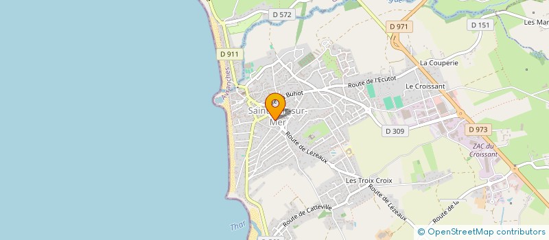 localisation de l'entreprise ASA DEFENSE CONTRE LA MER ST PAIR S-MER  SAINT-PAIR-SUR-MER