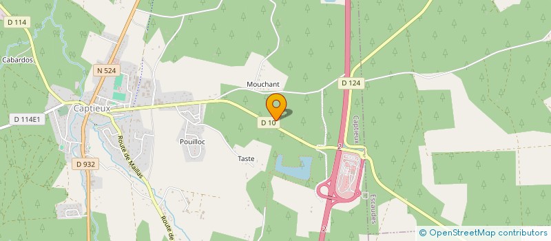 localisation de l'entreprise ASA DEFENSE FORETS CONTRE INCENDIE à GISCOS