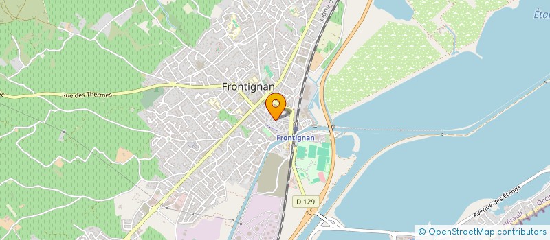 localisation de l'entreprise ASA DEFENSE MER PLAGE FRONTIGNAN I à FRONTIGNAN