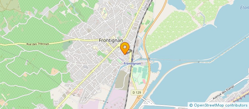 localisation de l'entreprise ASA DEFENSE MER PLAGE RONTIGNAN III à FRONTIGNAN