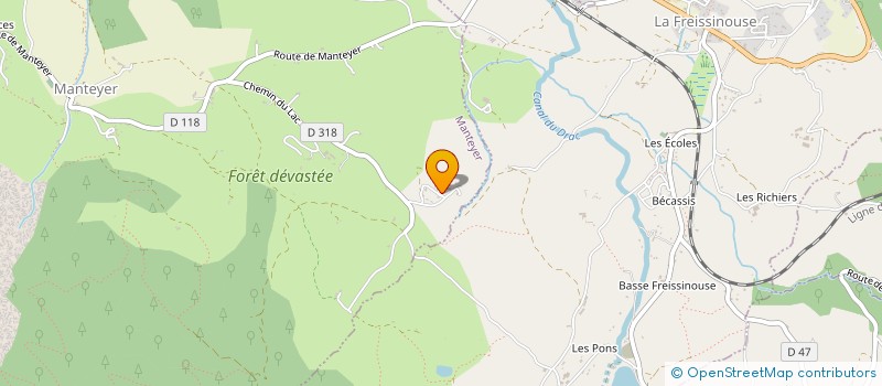 localisation de l'entreprise ASA DES ARROSANTS à CHABESTAN