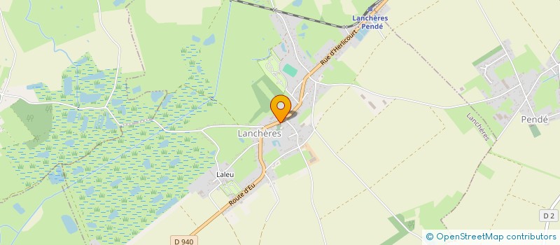 localisation de l'entreprise ASA DES BAS CHAMPS DE CAYEUX  LANCHERES