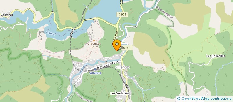 localisation de l'entreprise ASA DES CANAUX DE SAINT-LOUP ET DU SAPET à PIED-DE-BORNE
