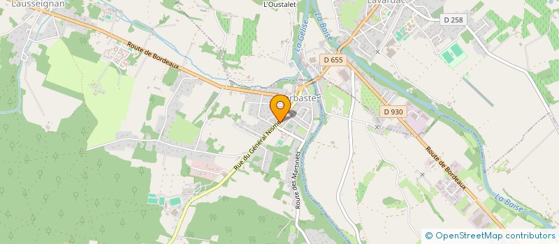 localisation de l'entreprise ASA DES FORETS DE BARBASTE à BARBASTE
