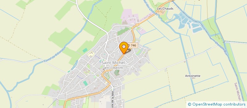 localisation de l'entreprise ASA DES GRANDS MARAIS DE TRIAIZE  TRIAIZE