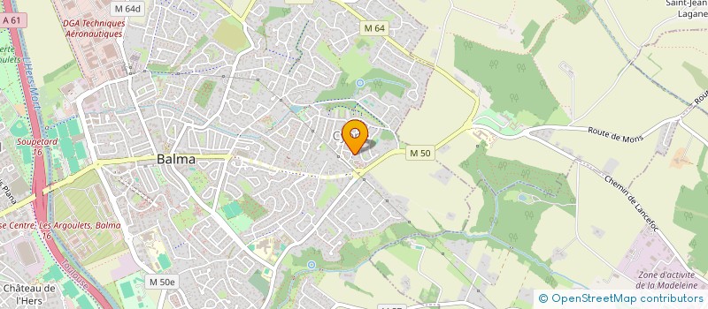 localisation de l'entreprise ASA DESIGN  BALMA