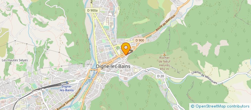 localisation de l'entreprise ASA DEVELOPP ET IRRIGAT DES ALPES SECHES à DIGNE-LES-BAINS