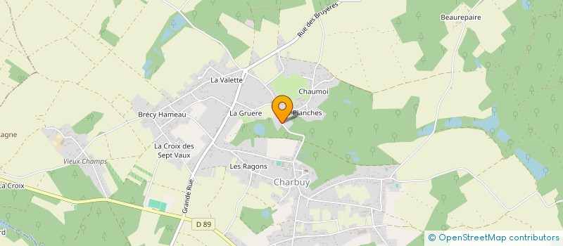 localisation de l'entreprise ASA DRAINAGE ASSAINISSEMENT DE BRANCHES à BRANCHES