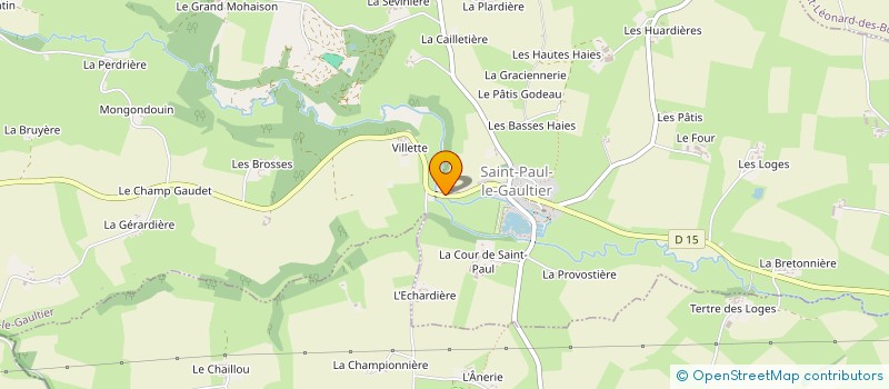 localisation de l'entreprise ASA DRAINAGE ET IRRIGATION ROSAY NORD  SAINT-VICTEUR