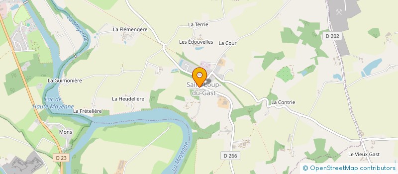 localisation de l'entreprise ASA DRAINAGE IRRIGATION à AMBRIERES-LES-VALLEES