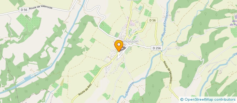 localisation de l'entreprise ASA DU BAS COUIROUES à PUIMOISSON