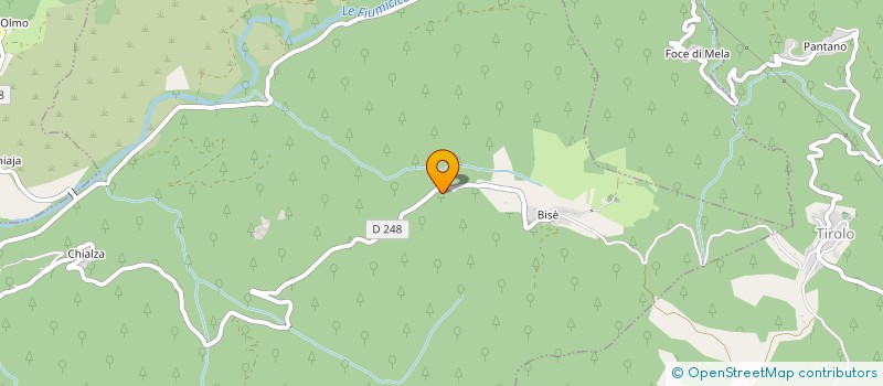 localisation de l'entreprise ASA DU CALDANE à SAINTE-LUCIE-DE-TALLANO