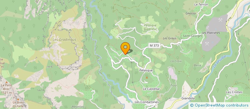 localisation de l'entreprise ASA DU CANAL DE GORDOLON à LANTOSQUE