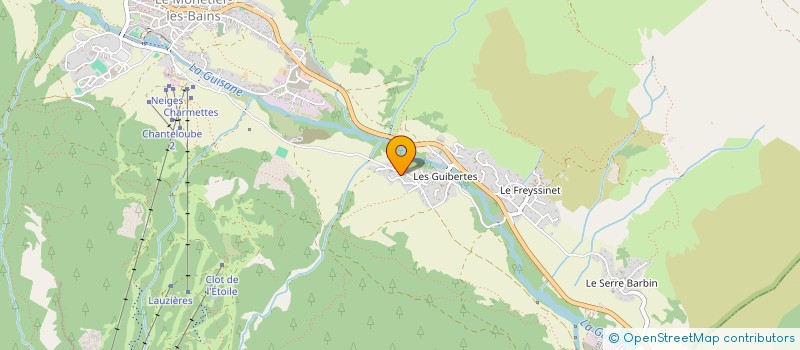 localisation de l'entreprise ASA DU CANAL GUIBERTIN à LE MONETIER-LES-BAINS
