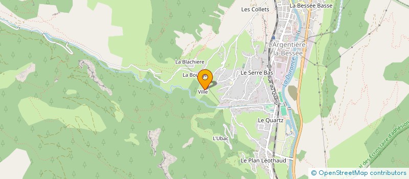 localisation de l'entreprise ASA DU CHEMIN DES RATIERES  SAINT-MARTIN-DE-QUEYRIERES