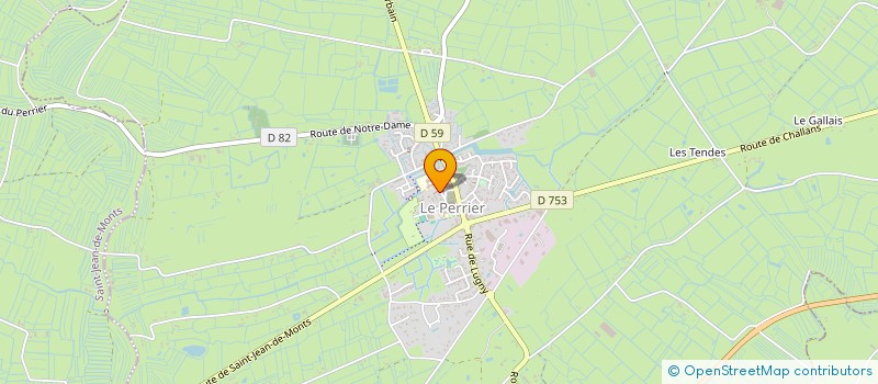 localisation de l'entreprise ASA DU CHEMIN DU FORCIN à SOULLANS