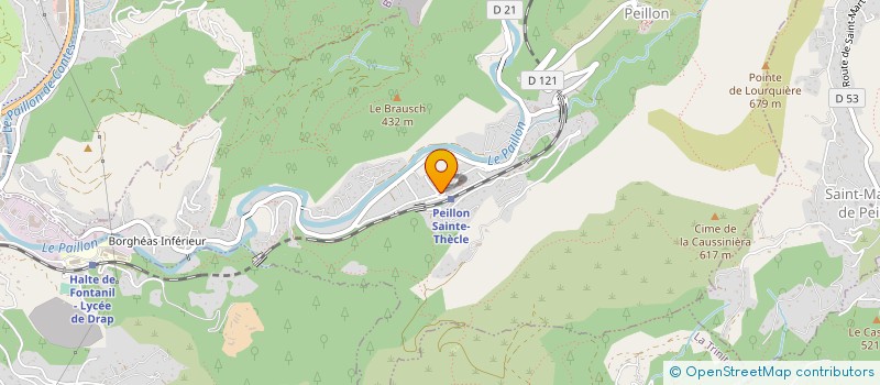 localisation de l'entreprise ASA DU CHEMIN TRUES-SAINT-SIMON & UVET à PEILLE
