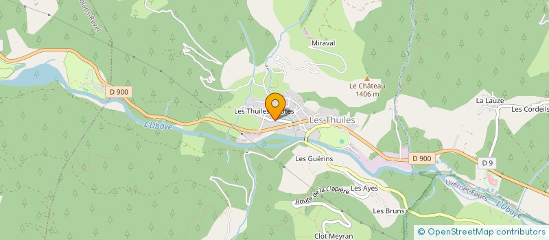 localisation de l'entreprise ASA DU MOULIN à BARCELONNETTE