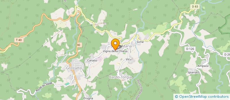 localisation de l'entreprise ASA DU MOYEN TARAVO à AZILONE-AMPAZA