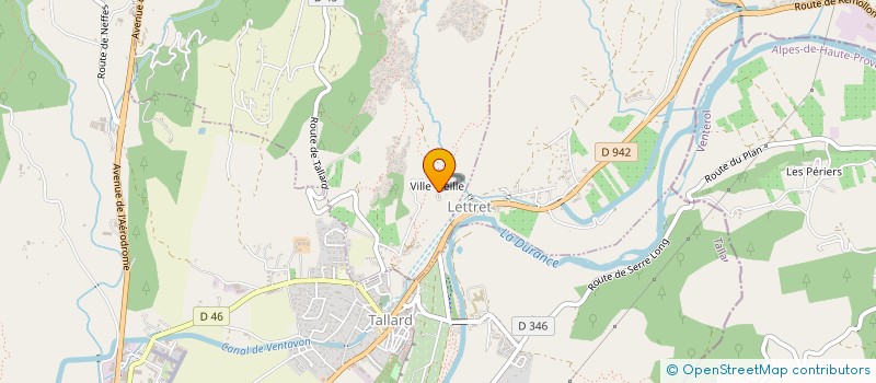 localisation de l'entreprise ASA DU PUY MAURE à GAP