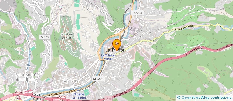 localisation de l'entreprise ASA DU VALLON D'ELLENA  CANTARON