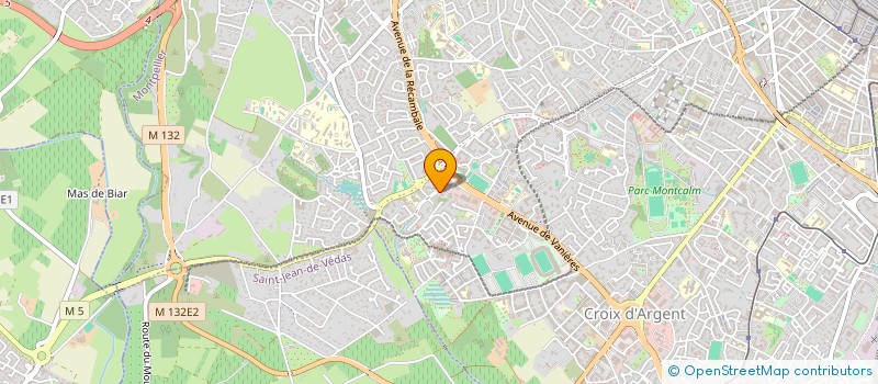 localisation de l'entreprise ASA-ENR-PV SAINT ANDRE à MONTPELLIER