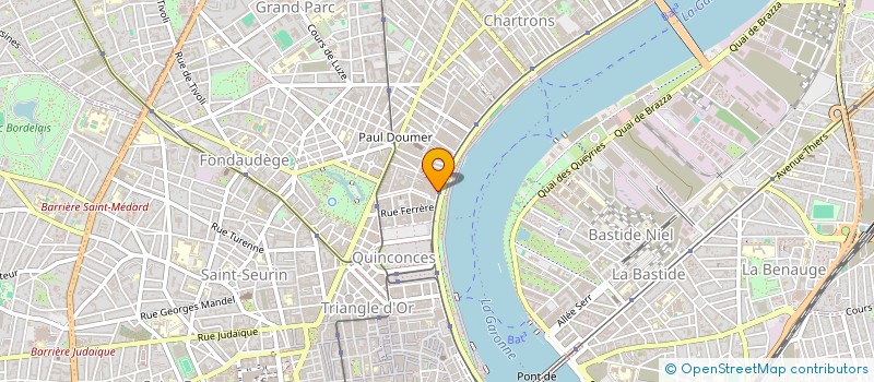 localisation de l'entreprise ASA FEDERATION GIRONDINE DES ASA DE DFCI à BORDEAUX