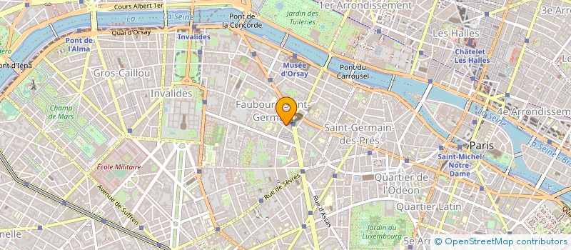 localisation de l'entreprise ASA FILMS  PARIS