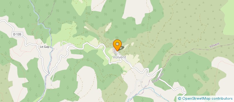 localisation de l'entreprise ASA GESTION FORESTIERE D'ALAYANT à LA MOTTE-CHALANCON