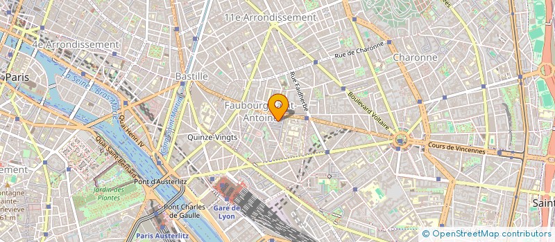 localisation de l'entreprise ASA IMPASSE DRUINOT  PARIS